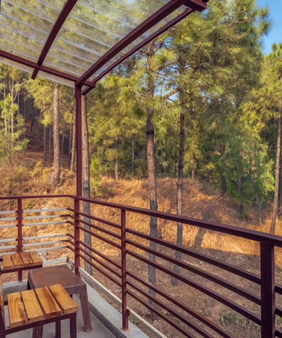 Balcony Area of Kasauli Apartments
